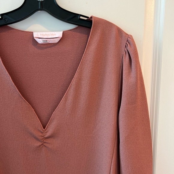 See by Chloé Dusty Pink Lauren Dress - Picture 6 of 15